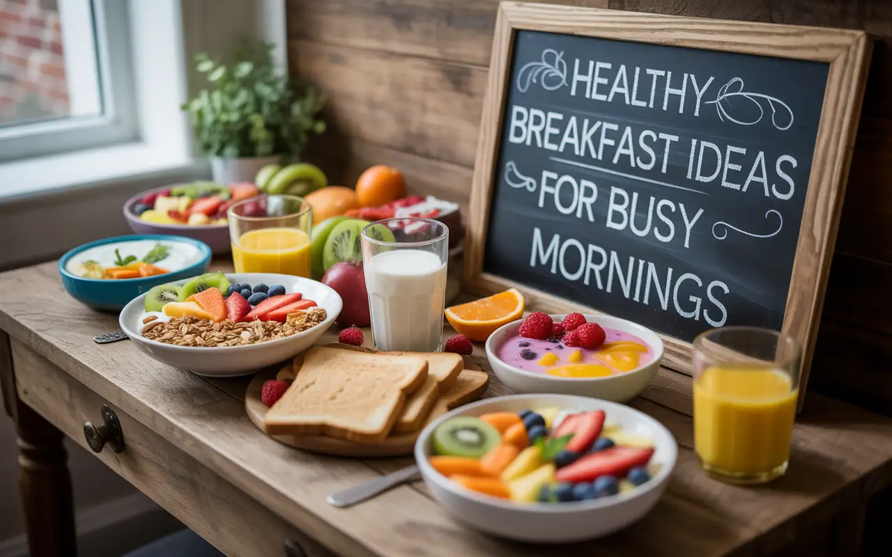 Healthy Breakfast Ideas For Busy Mornings
