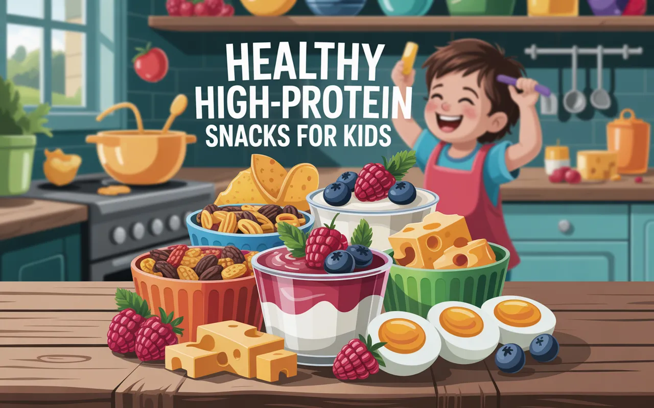Healthy High-Protein Snacks For Kids