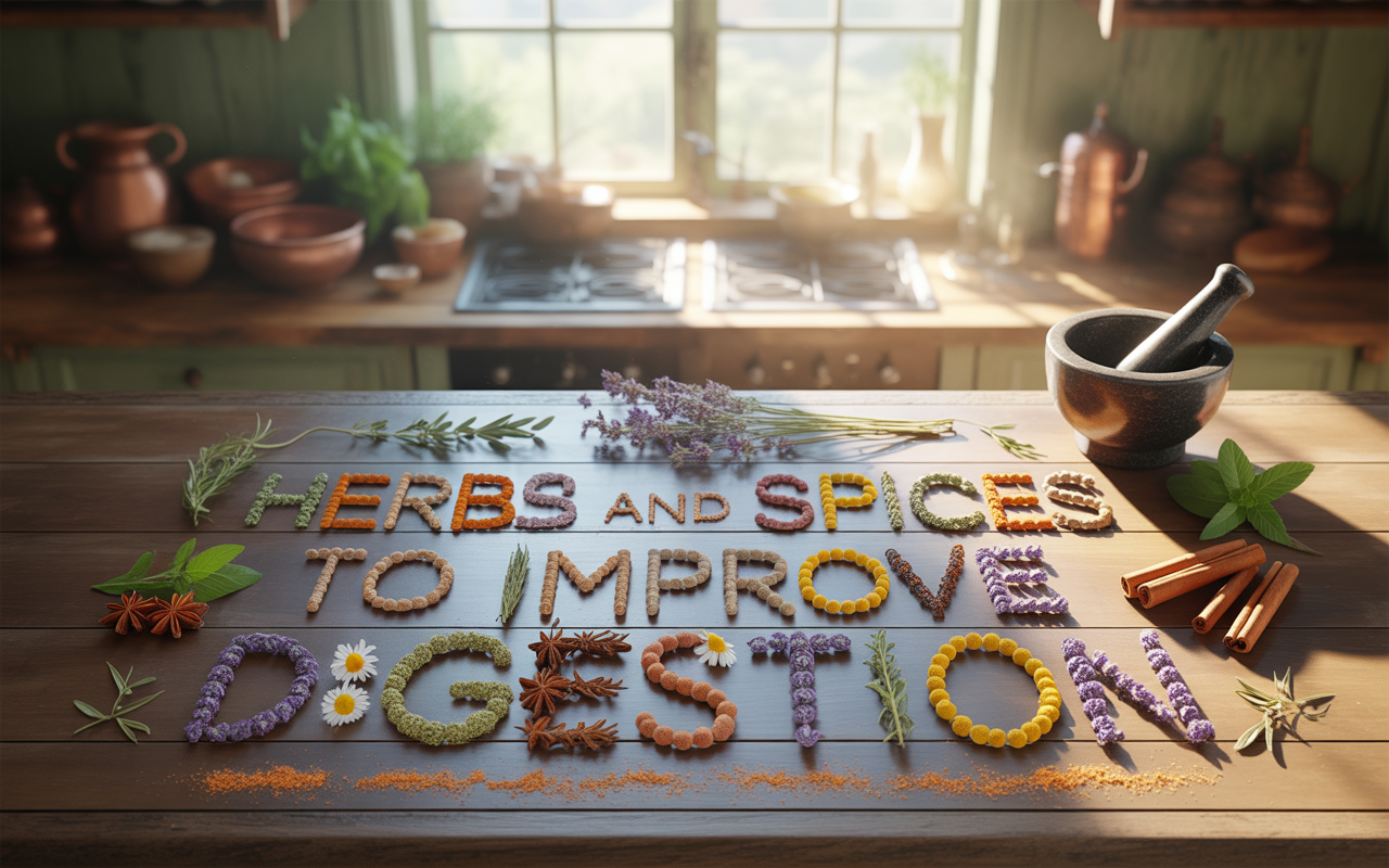 Herbs and Spices to Improve Digestion