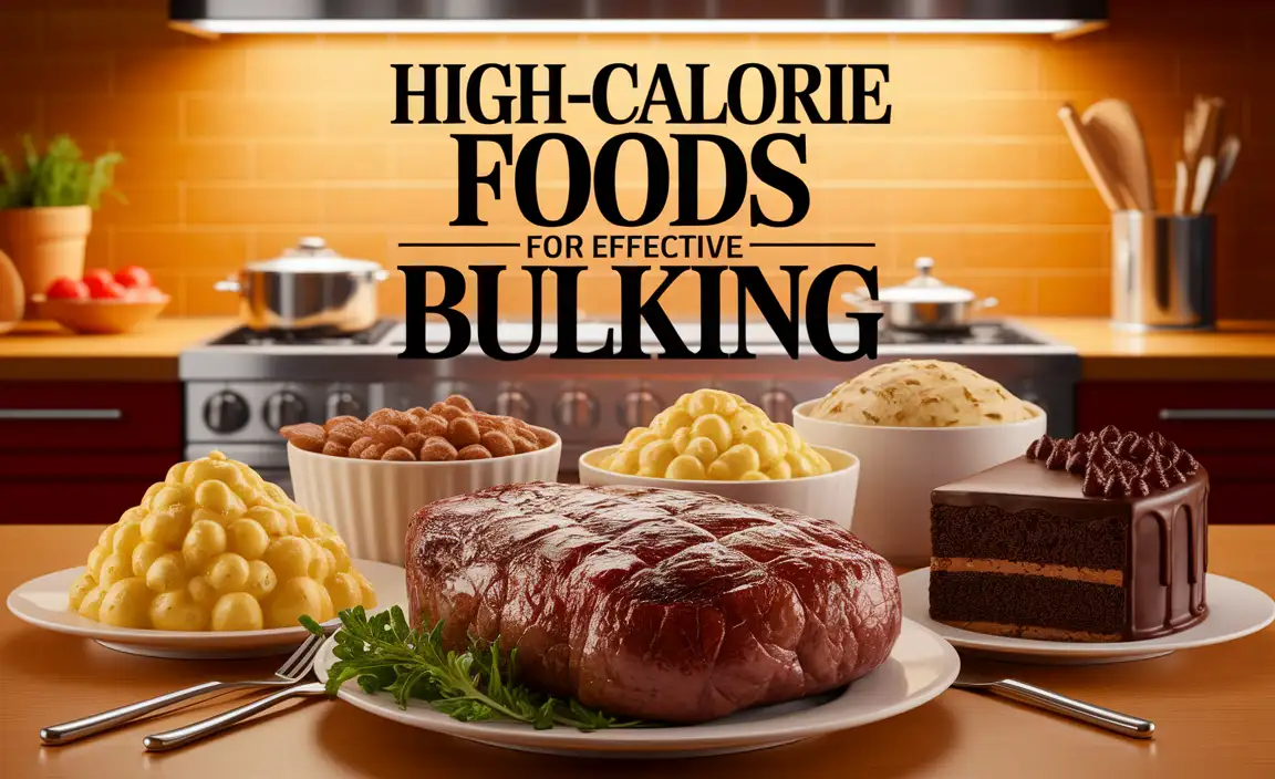 High-Calorie Foods For Effective Bulking
