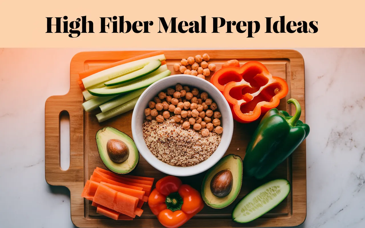 High Fiber Meal Prep Ideas