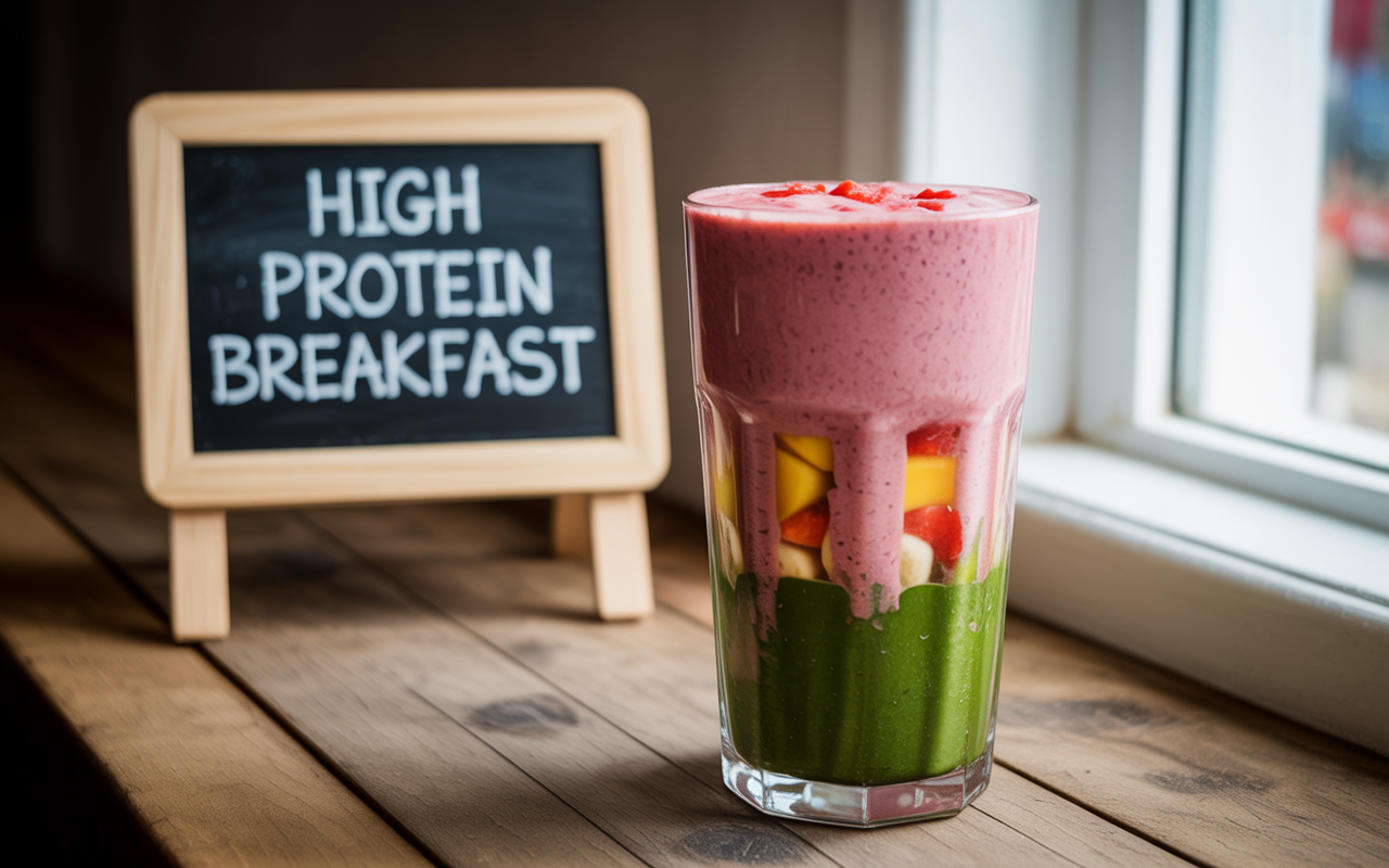 High Protein Smoothie Ideas for Breakfast