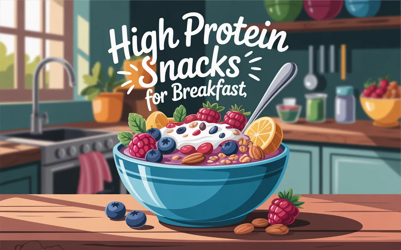 High Protein Snacks For Breakfast