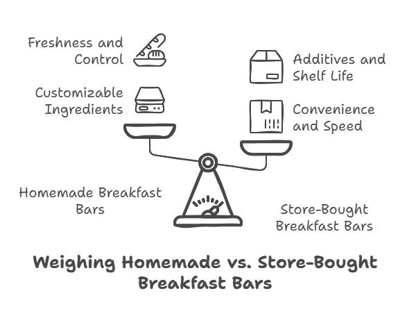 Homemade vs. Store-Bought Breakfast Bars