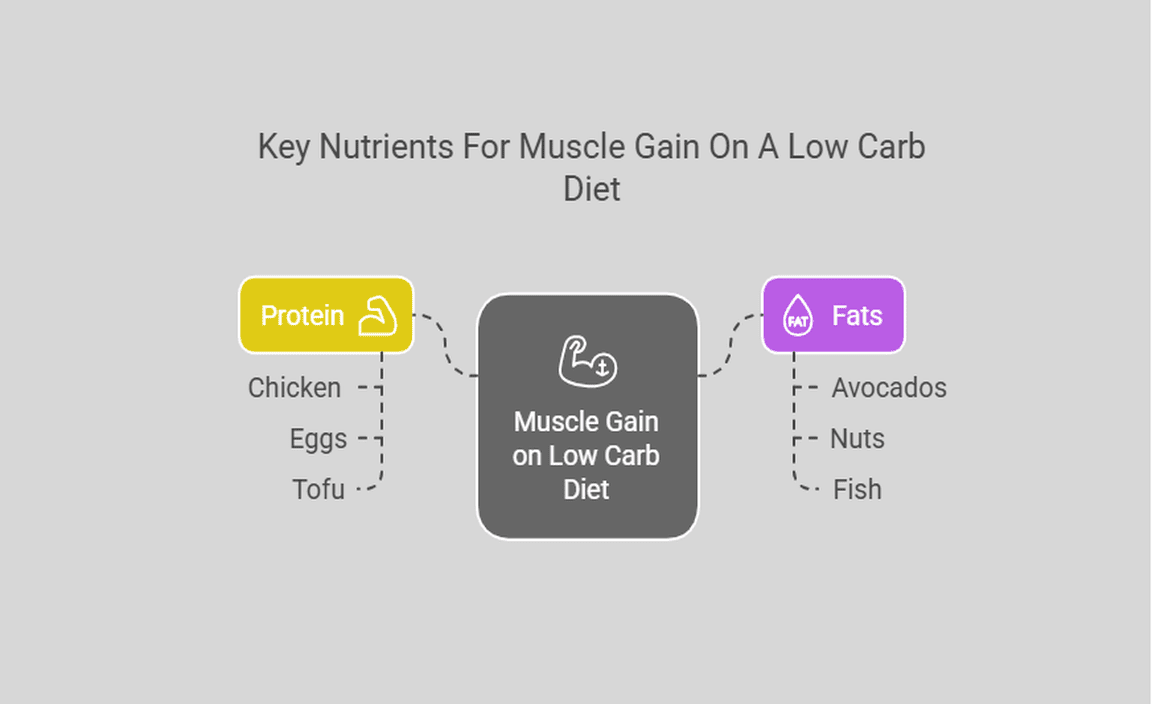 Key Nutrients For Muscle Gain On A Low Carb Diet