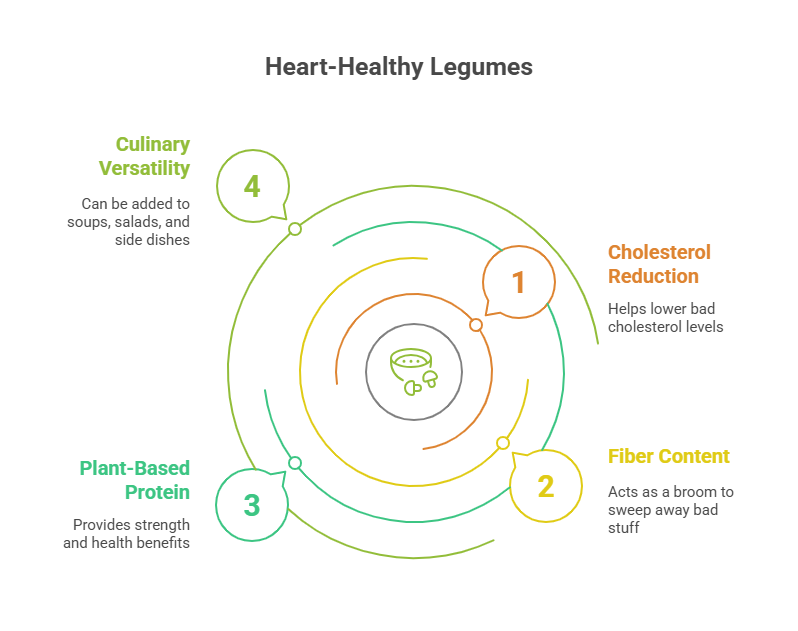 Legumes and Pulses Plant-Based Proteins for Heart Health