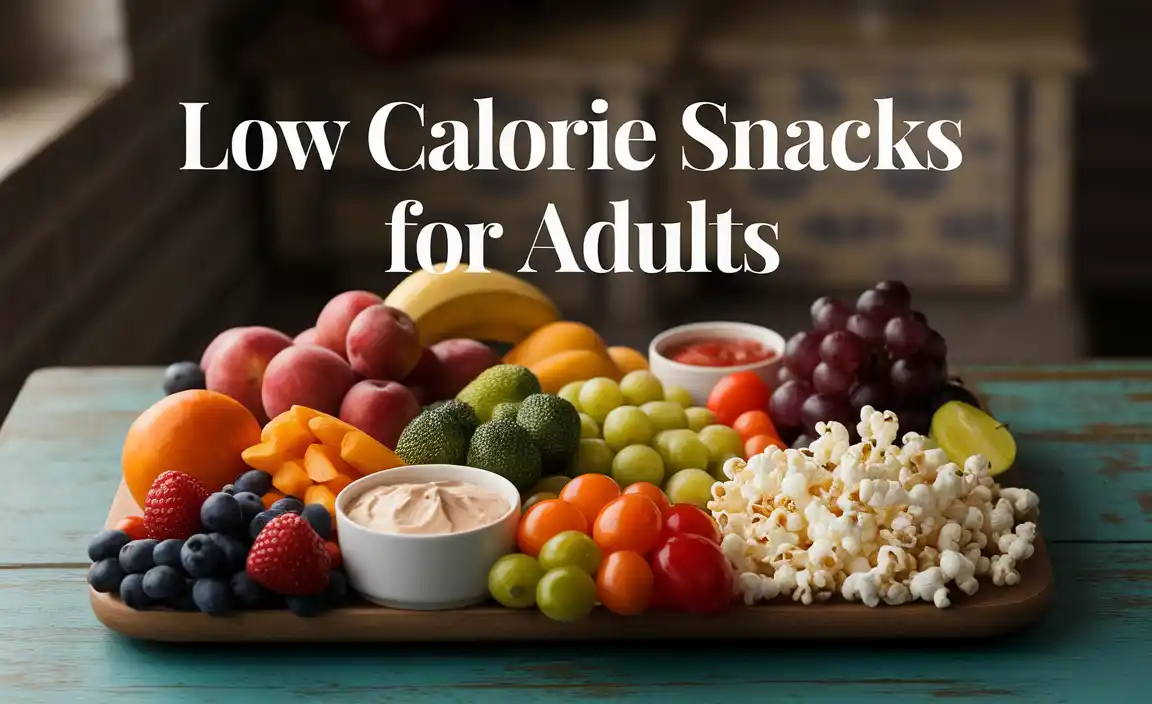 Low Calorie Snacks For Adults