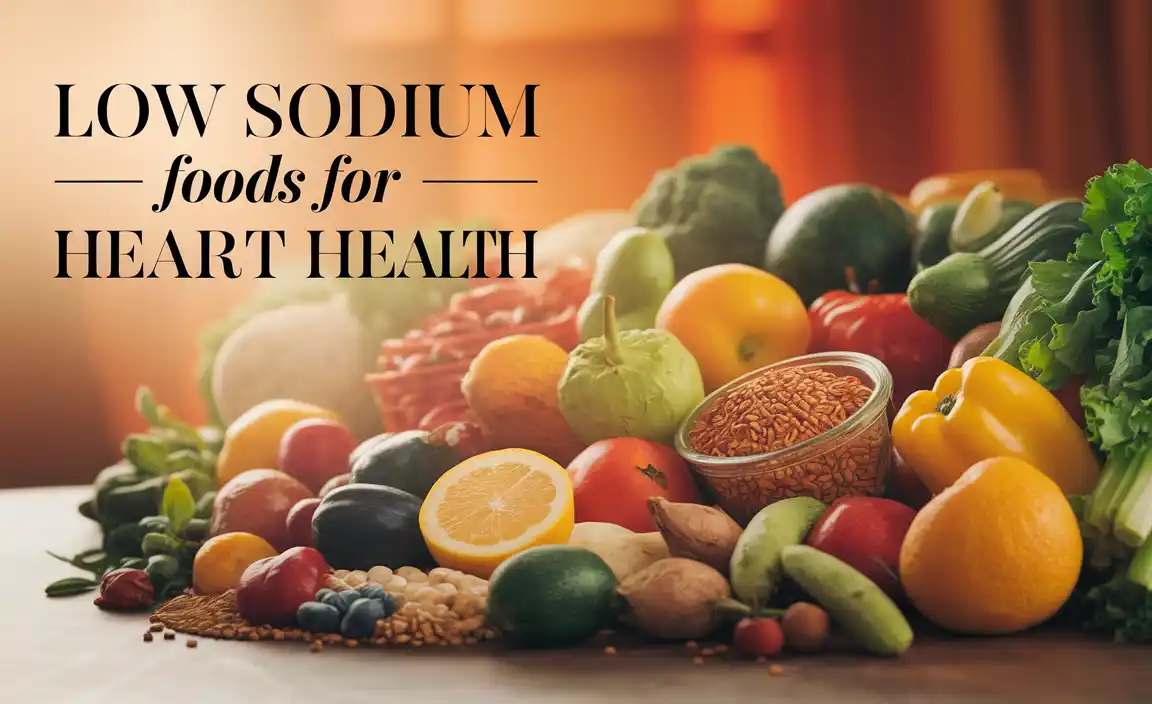 Low Sodium Foods For Heart Health