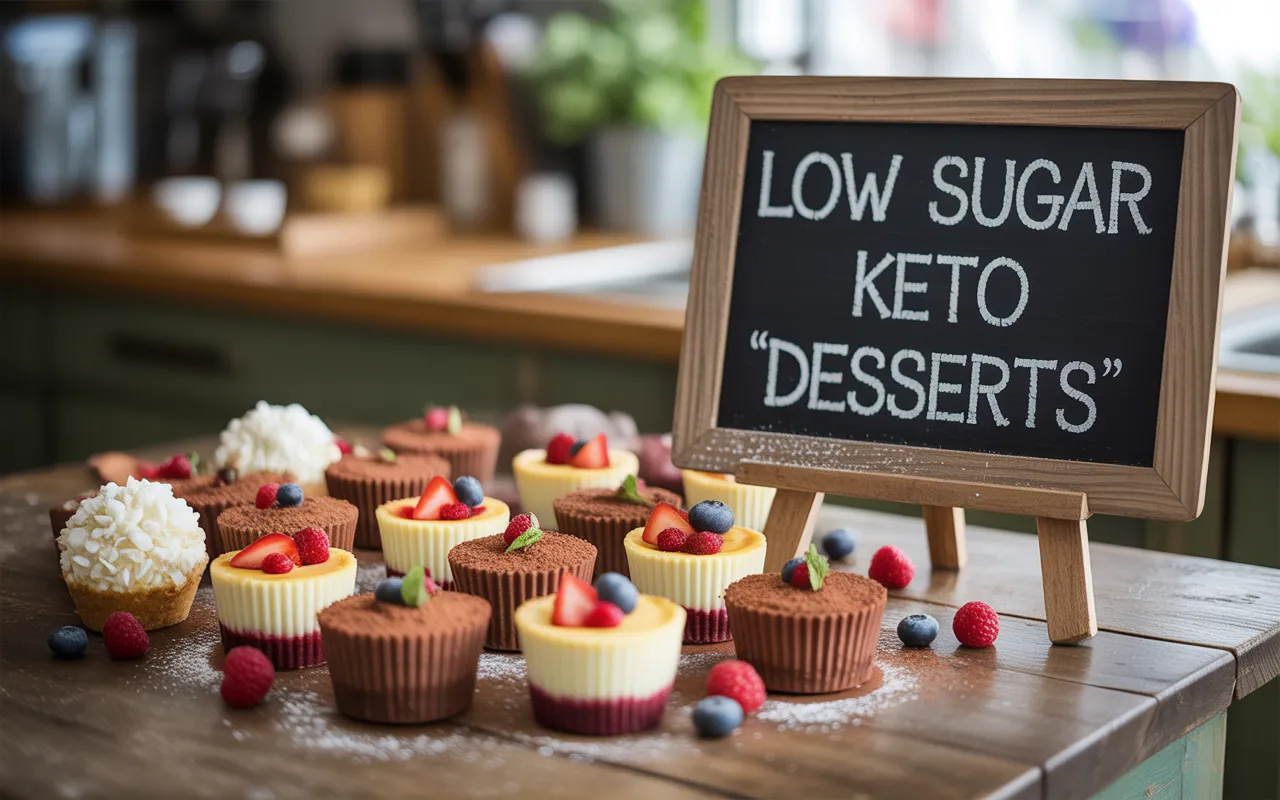 Low Sugar Keto Desserts