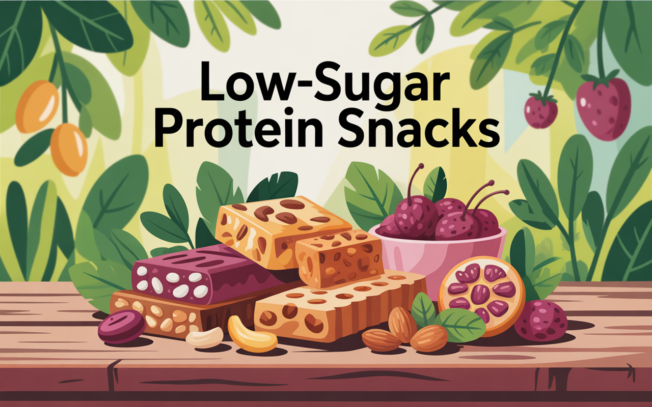 Low-Sugar Protein Snacks