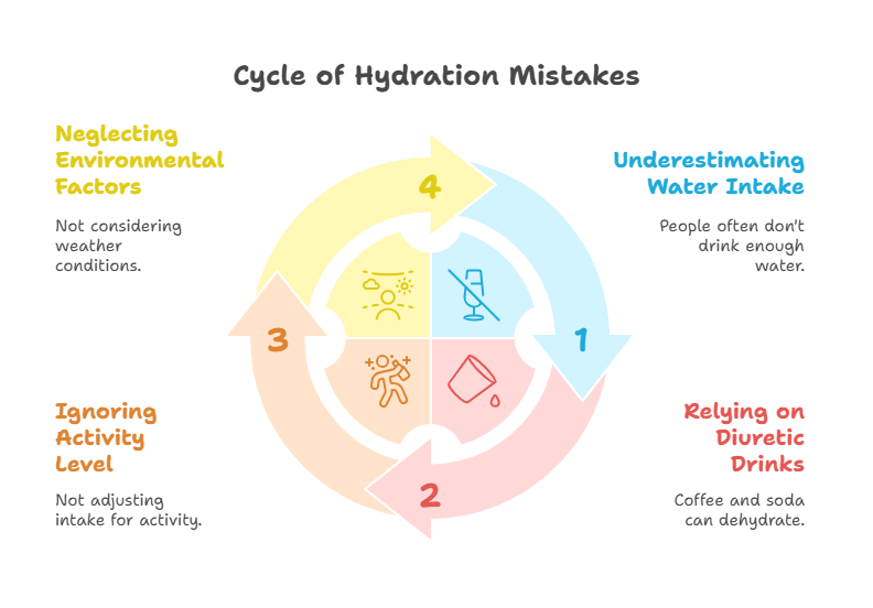 Mistakes to Avoid for Optimal Hydration