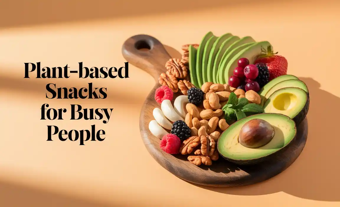 Plant-Based Snacks For Busy People