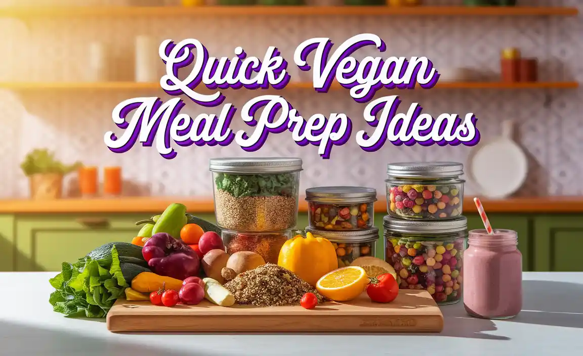 Quick Vegan Meal Prep Ideas