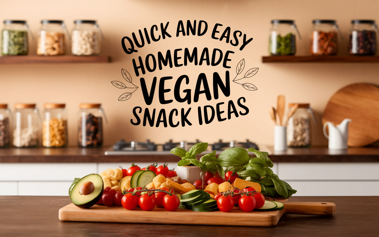 Quick and Easy Homemade Vegan Snack Ideas