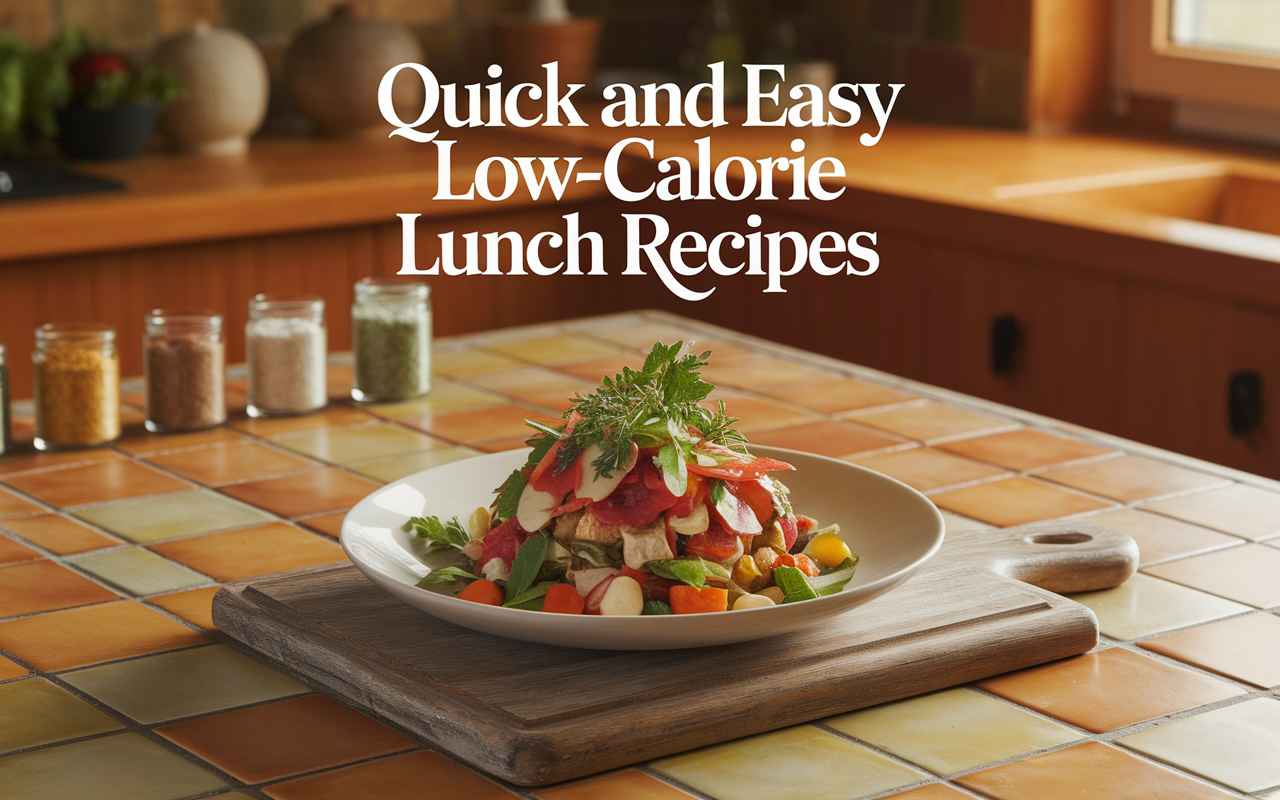 Quick and Easy Low-Calorie Lunch Recipes