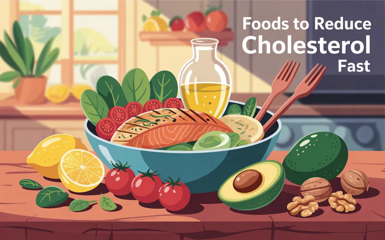 Reduce Cholesterol Fast