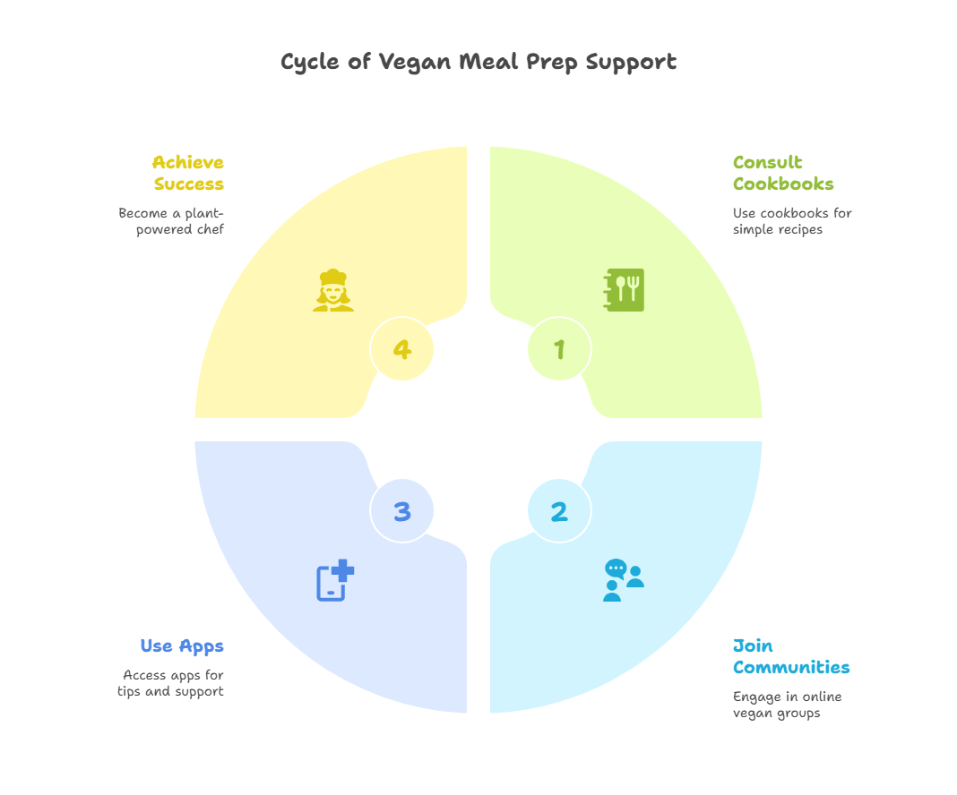 Resources for Continued Vegan Meal Prep Success