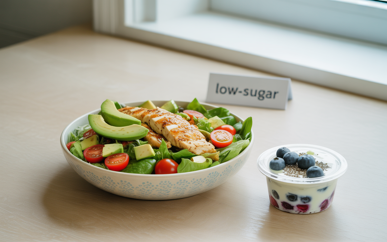 Satisfying Low-Sugar Lunch Options