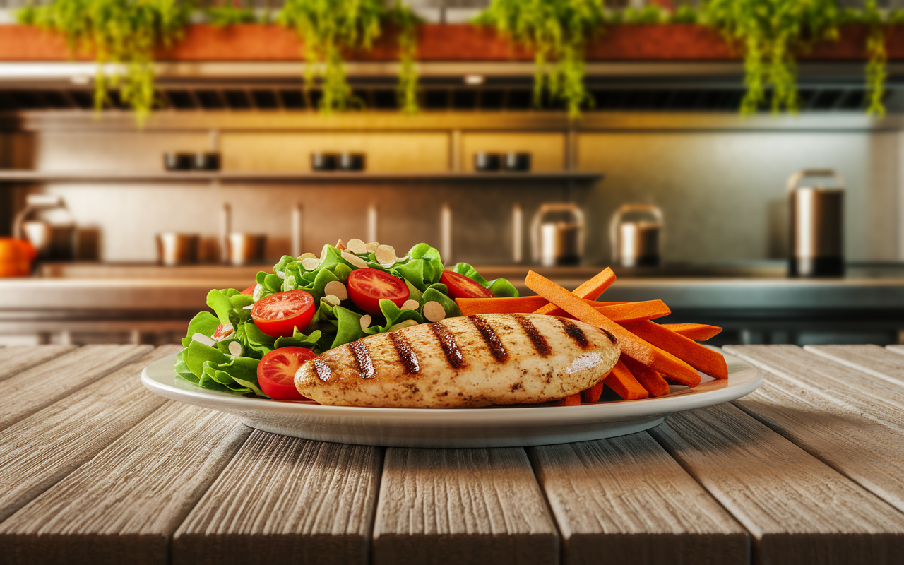 Specific Healthy Fast Food Menu Items