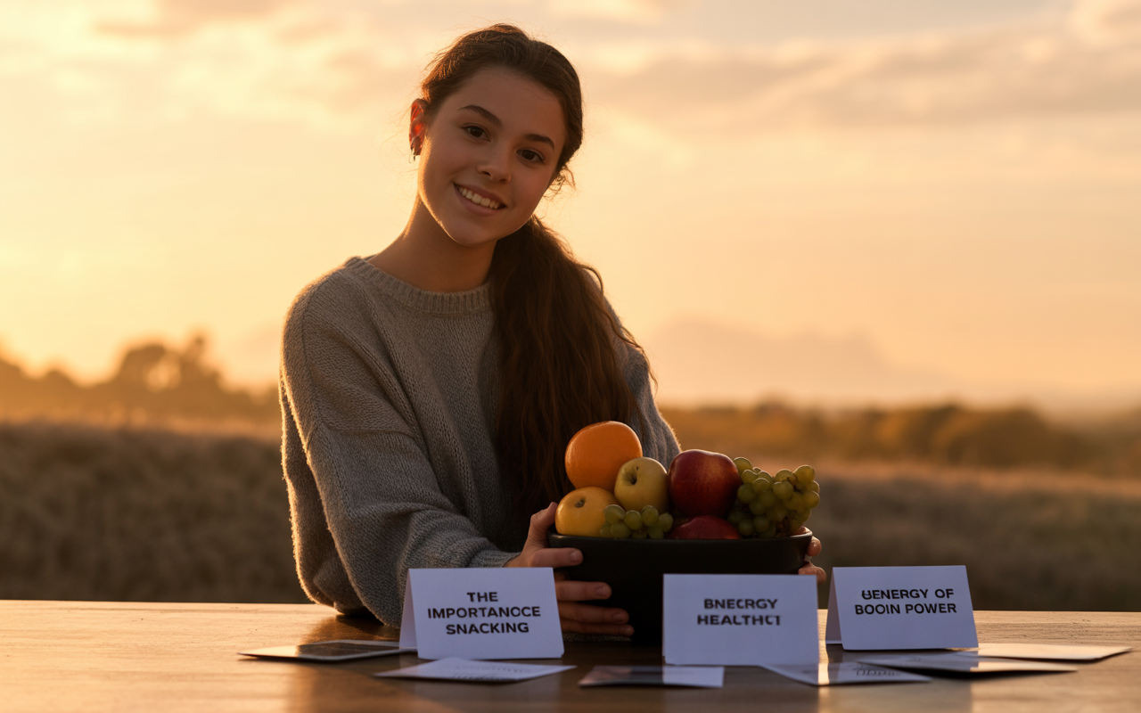 The Importance of Healthy Snacking for Teens