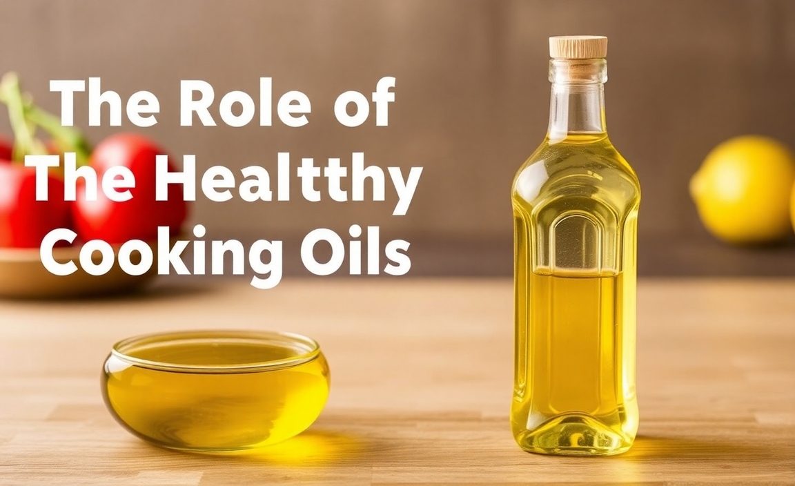 The Role Of Healthy Cooking Oils