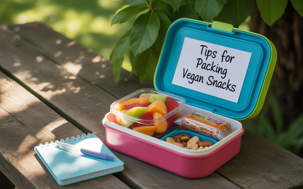 Tips for Packing Vegan Snacks in Lunchboxes