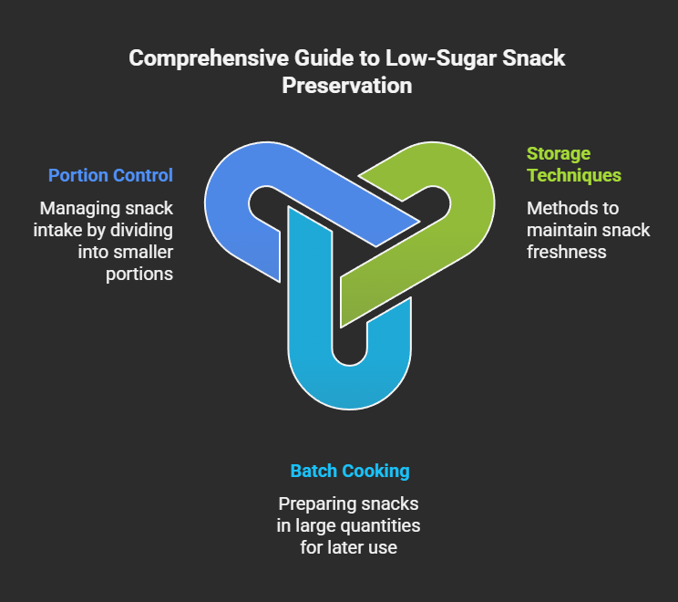 Tips for Storing and Preserving Low-Sugar Snacks