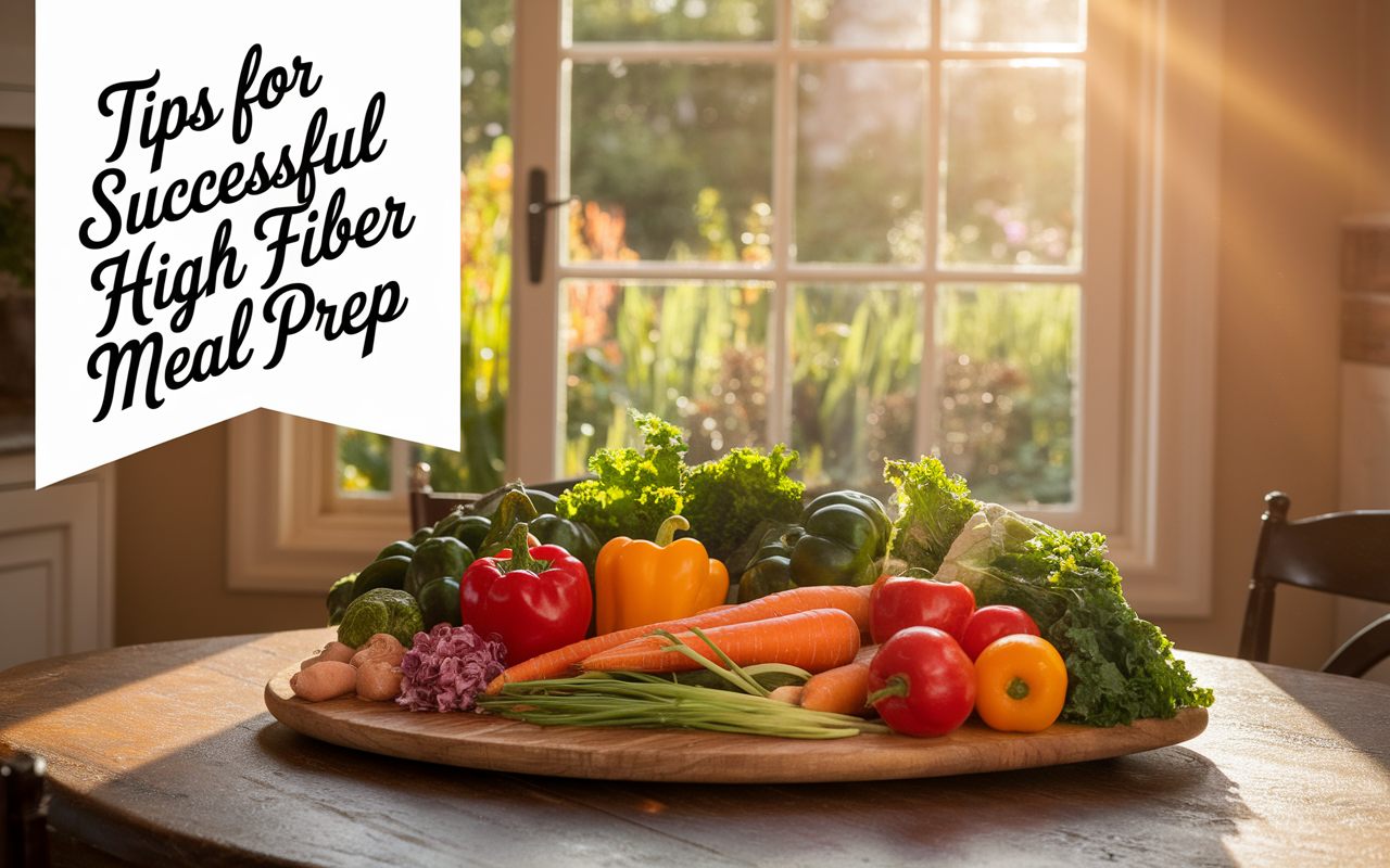Tips for Successful High Fiber Meal Prep
