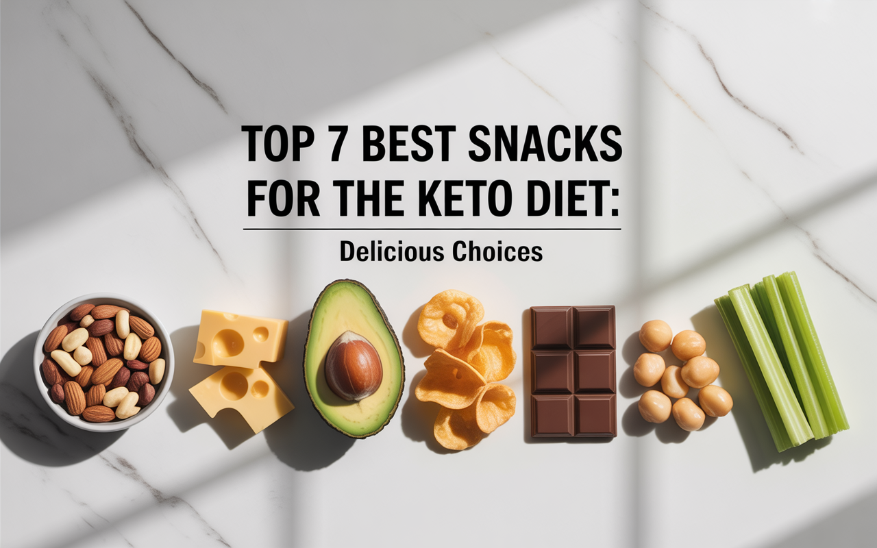Top 7 Best Snacks For The Keto Diet - Delicious Choices