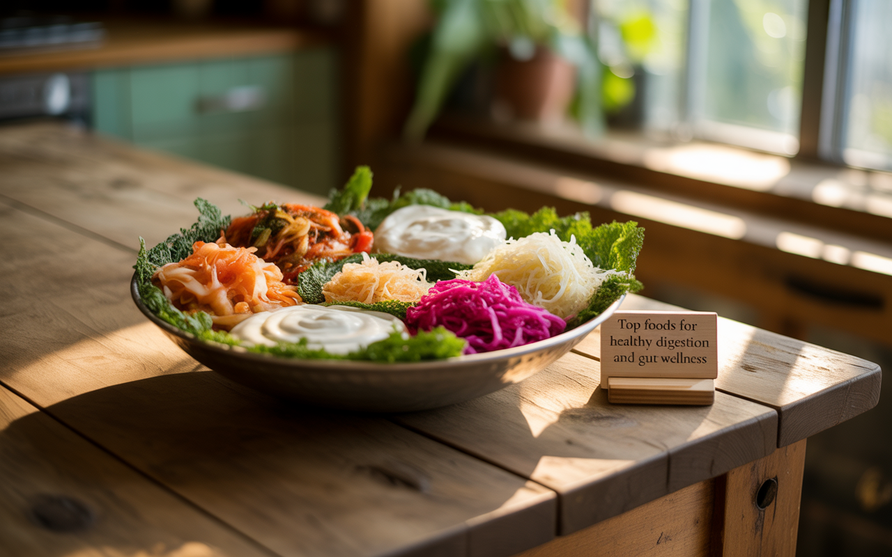 Top Foods For Healthy Digestion And Gut Wellness