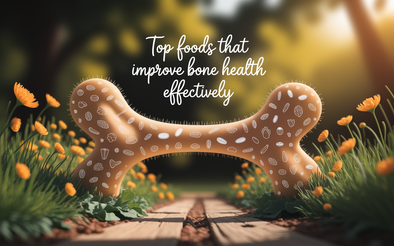 Top Foods That Improve Bone Health Effectively