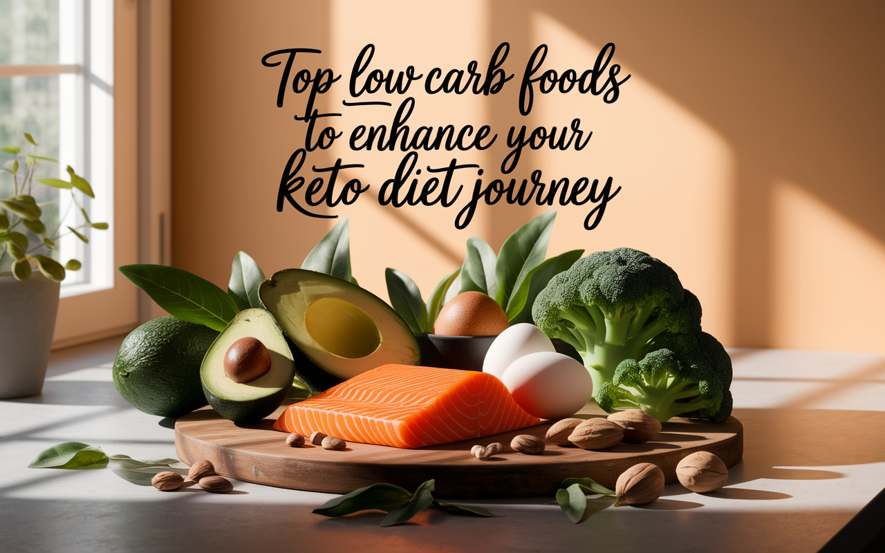 Top Low-Carb Foods To Enhance Your Keto Diet Journey