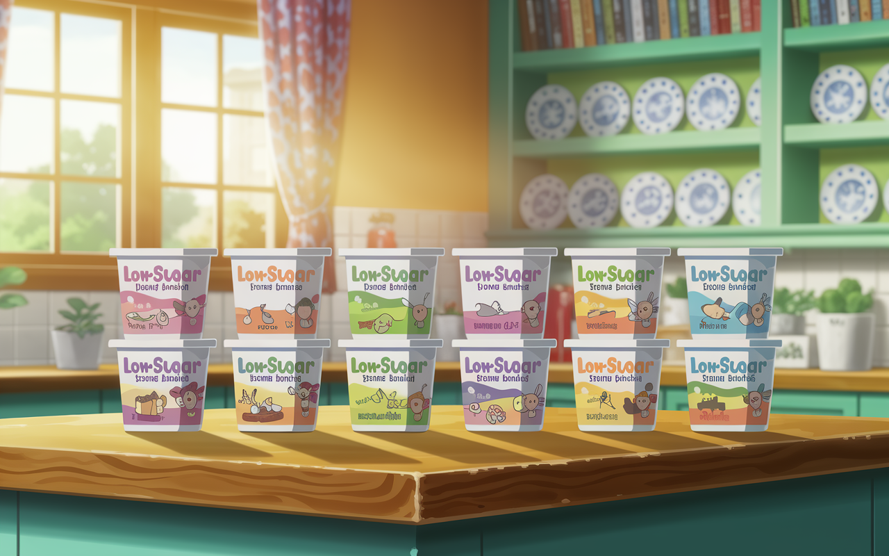Types of Low-Sugar Yogurt