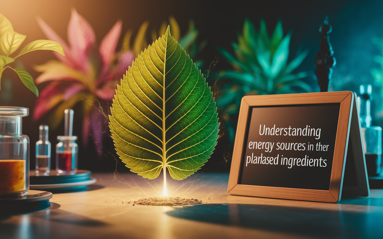 Understanding Energy Sources in Plant-Based Ingredients