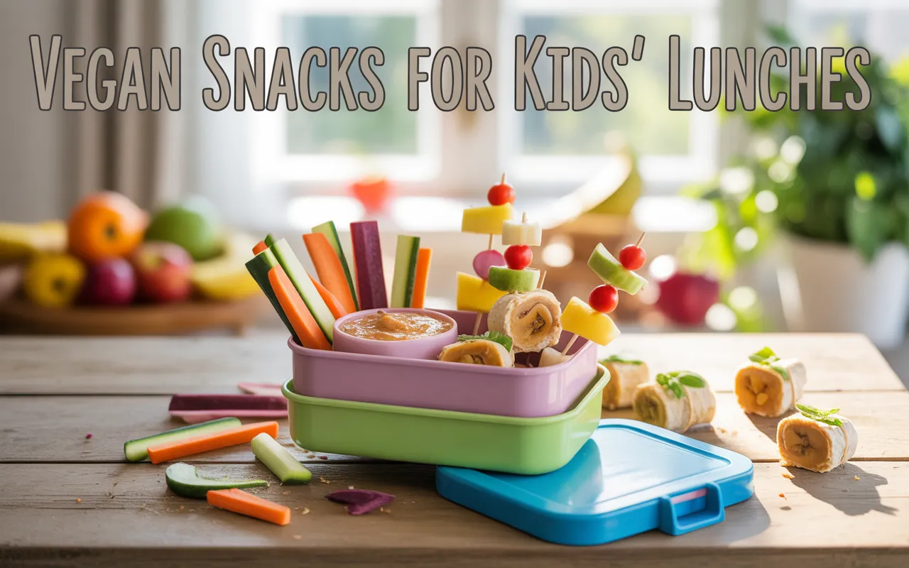 Vegan Snacks For Kids' Lunches