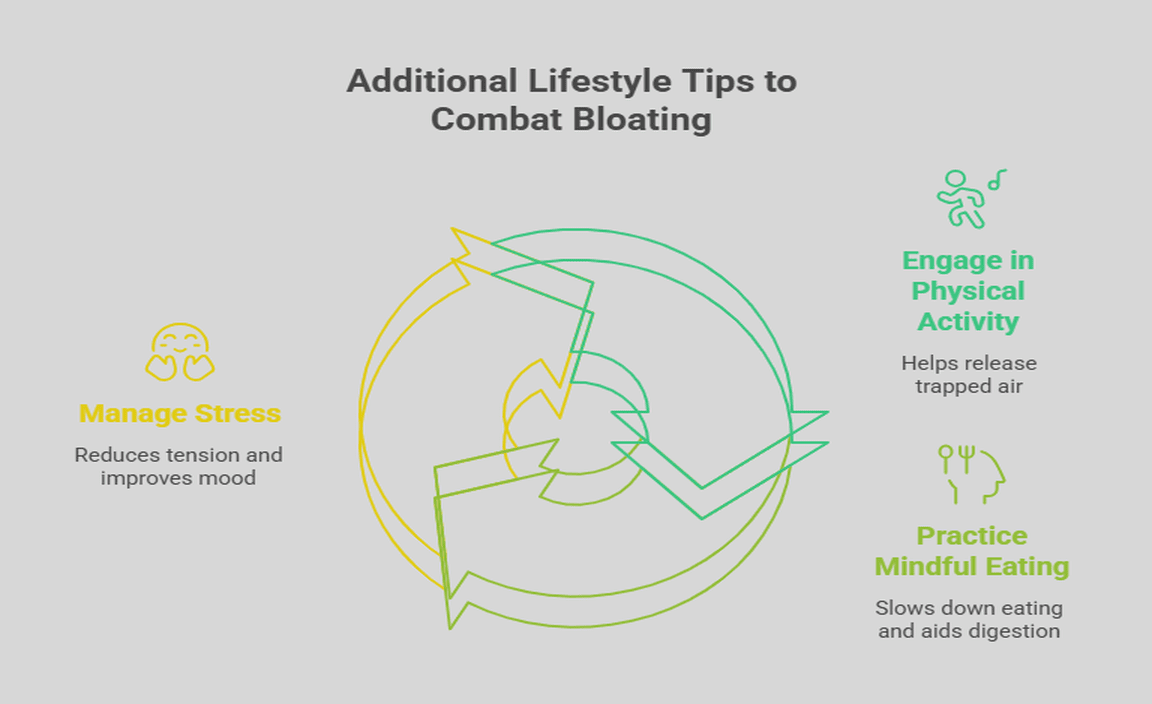 Additional Lifestyle Tips to Combat Bloating