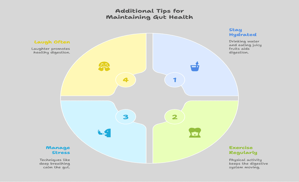 Additional Tips for Maintaining Gut Health
