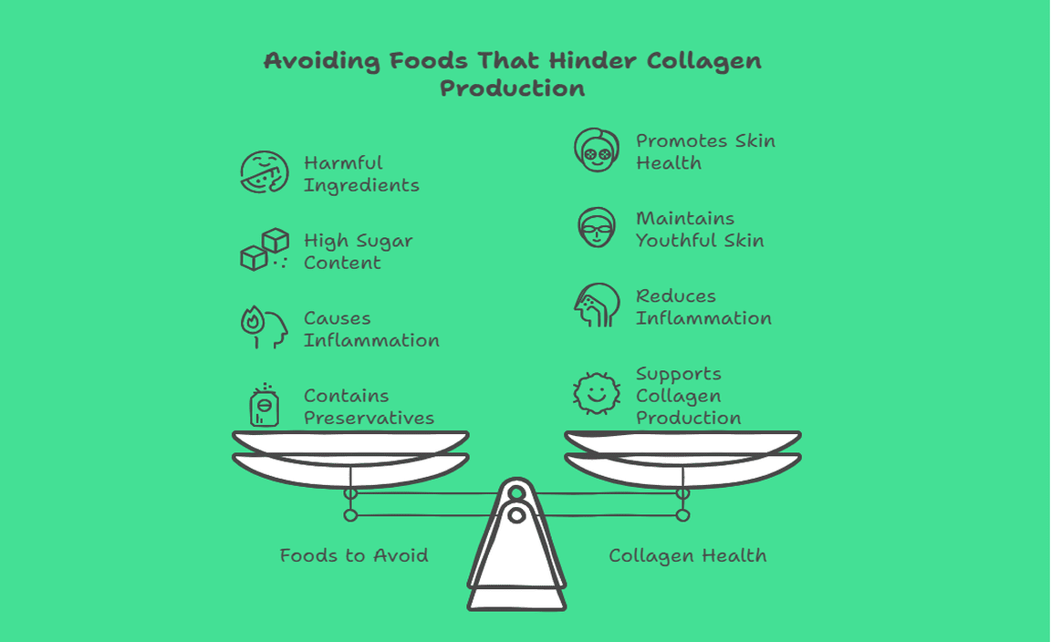 Avoiding Foods That Hinder Collagen Production