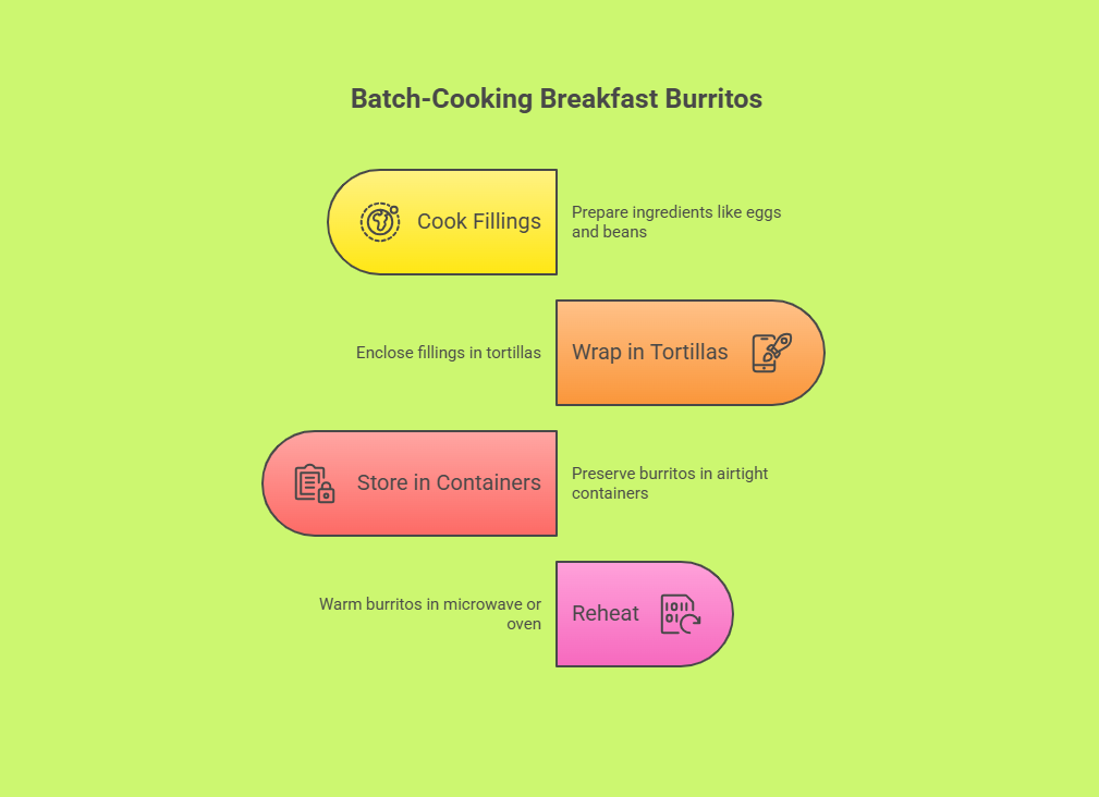 Batch-Cooking Breakfast Burritos