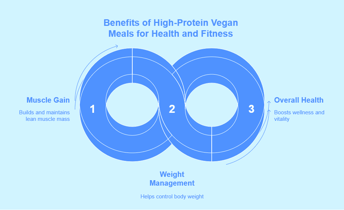 Benefits of High-Protein Vegan Meals for Health and Fitness