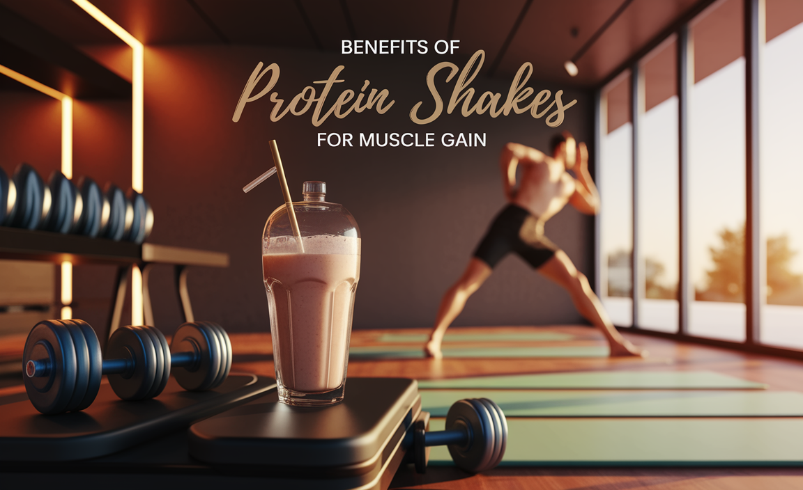 Benefits of Protein Shakes for Muscle Gain