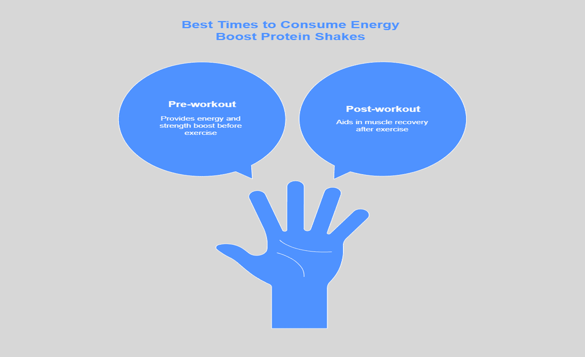 Best Times to Consume Energy Boost Protein Shakes