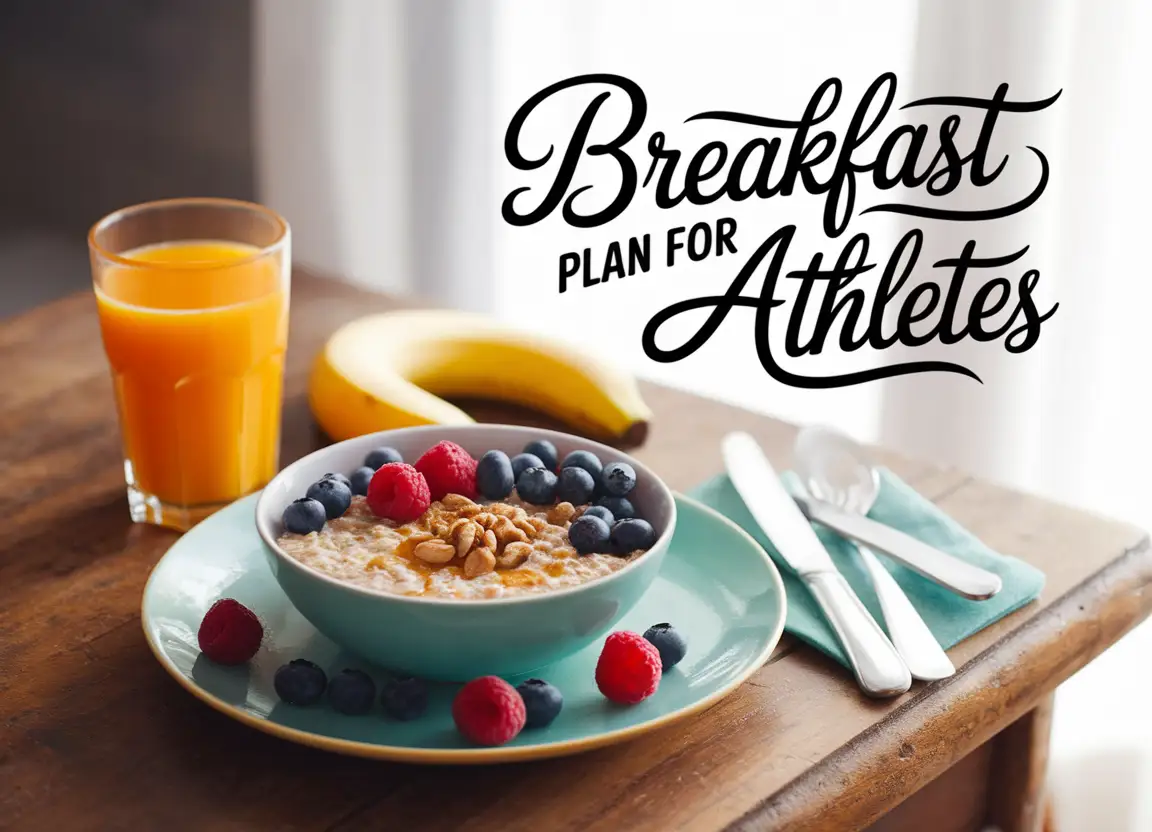 Breakfast Plan For Athletes