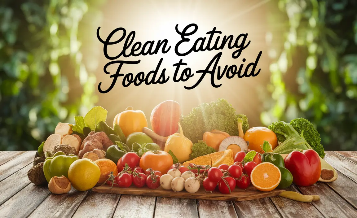 Clean Eating Foods to Avoid