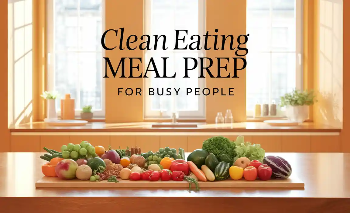 Clean Eating Meal Prep For Busy People