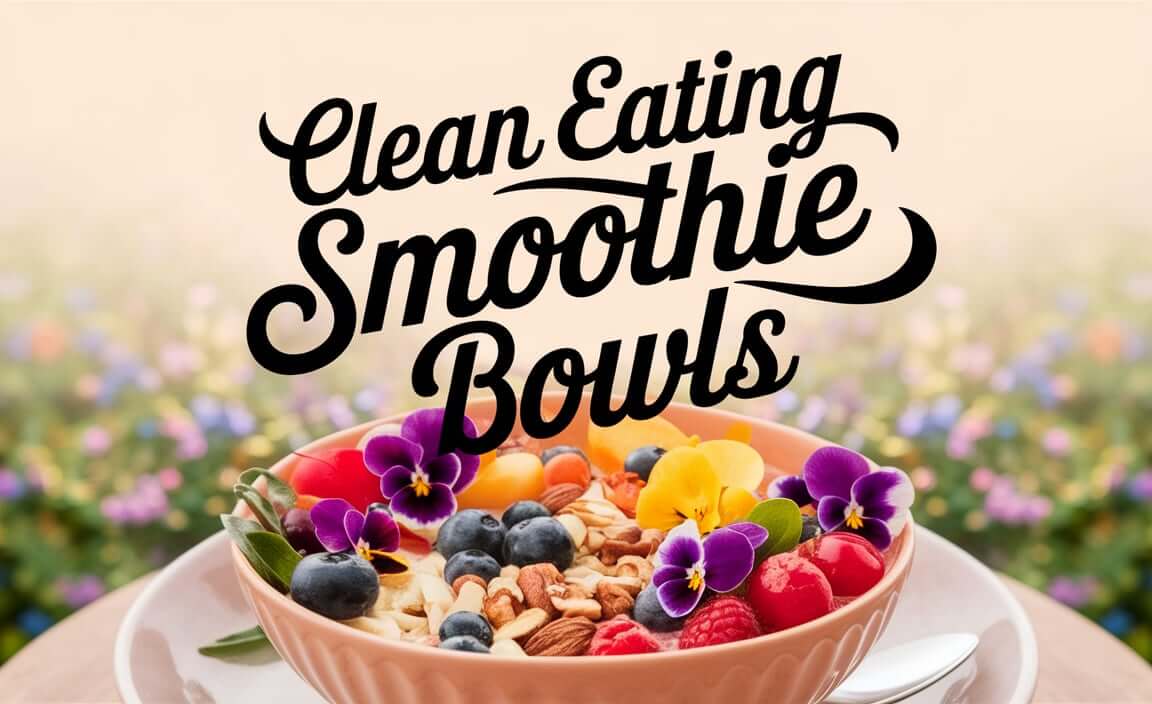 Clean Eating Smoothie Bowls