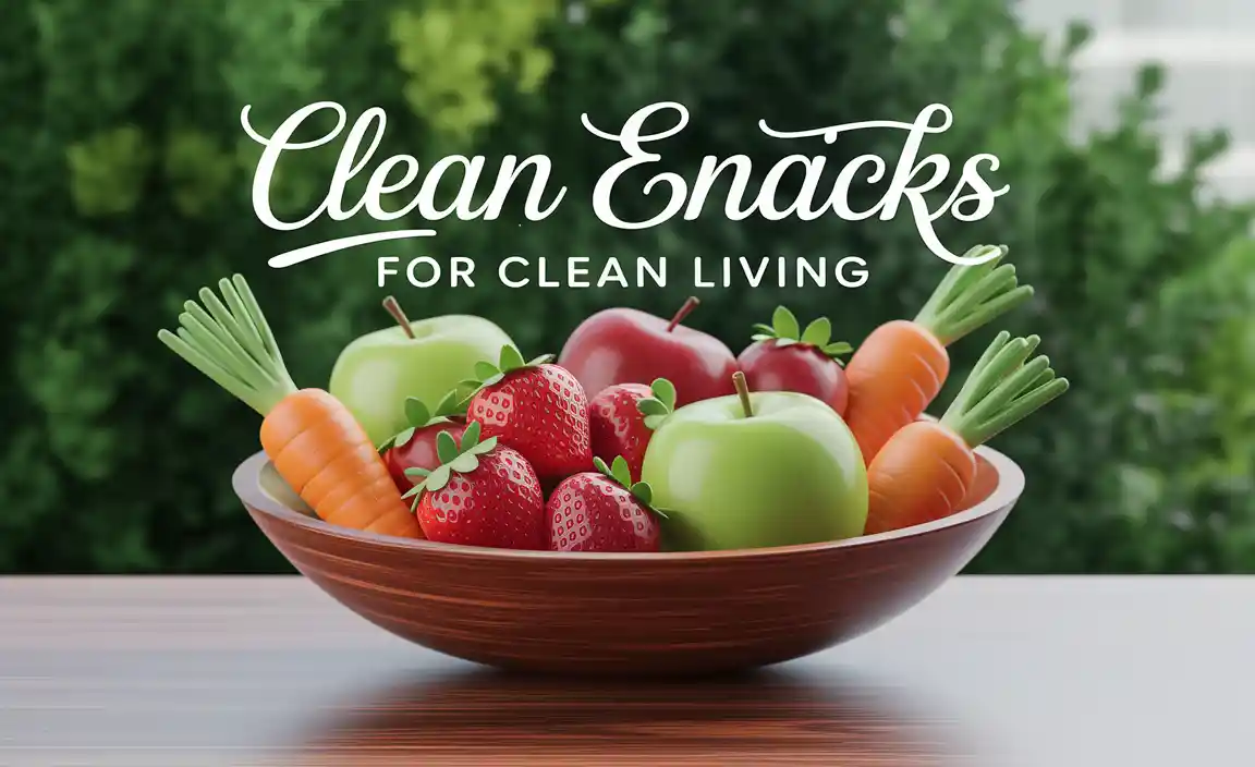 Clean Eating Snacks For Clean Living