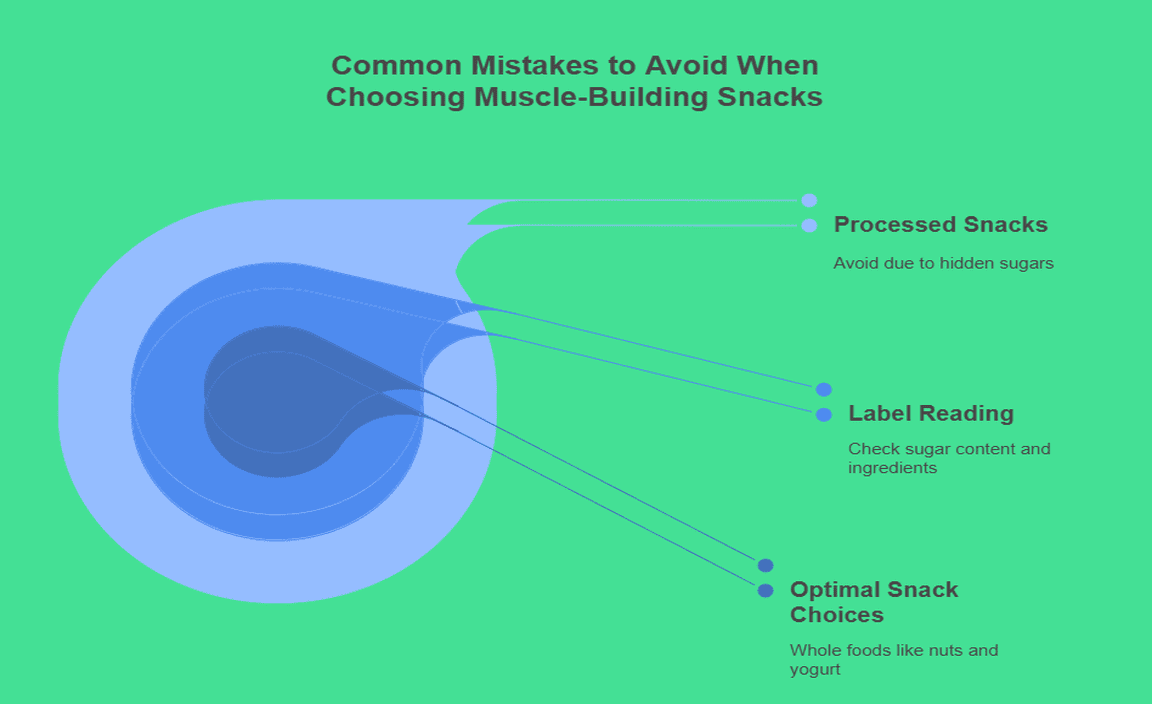 Common Mistakes to Avoid When Choosing Muscle-Building Snacks