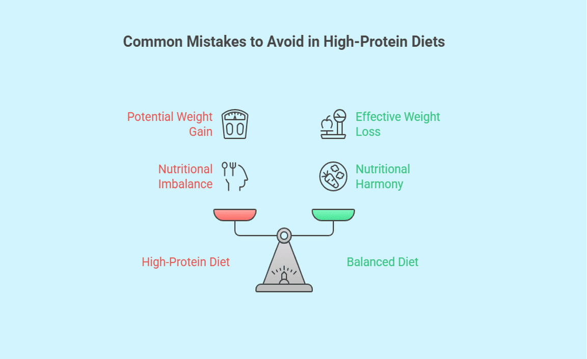 Common Mistakes to Avoid in High-Protein Diets