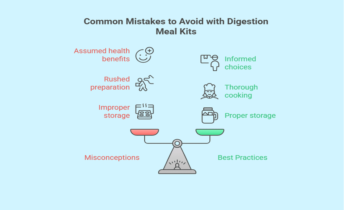Common Mistakes to Avoid with Digestion Meal Kits
